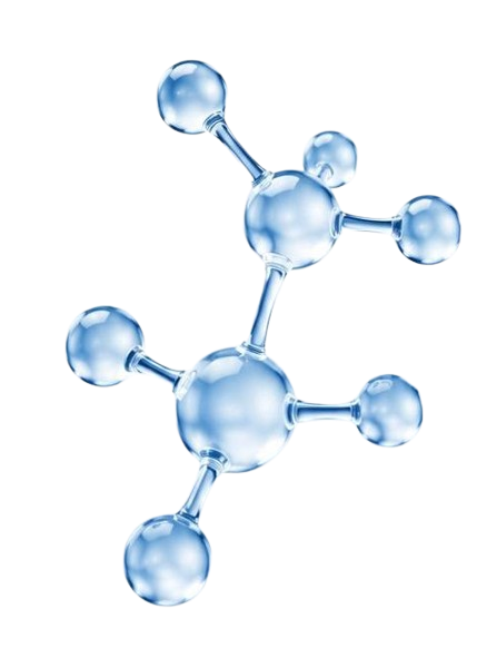 Peptide molecule illustration